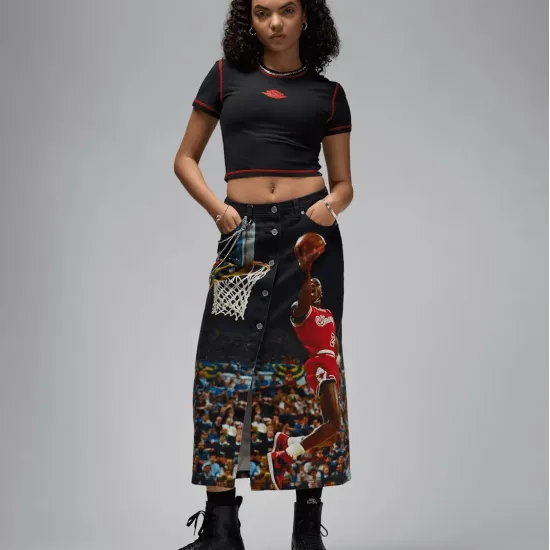 Футболка Nike Air Jordan Rare Cropped SS Crew IB2920-010