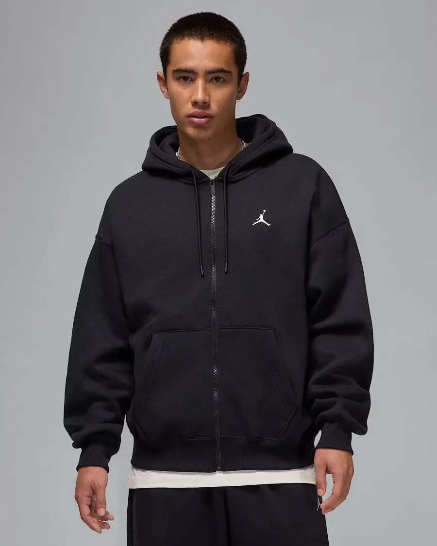 Толстовка Nike Air Jordan Brooklyn Fleece Full‑Zip IB7231-010