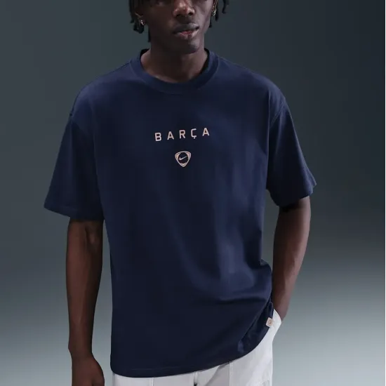 Футболка Nike F.C. Barcelona Total90 Wordmark Tee IB7294-410
