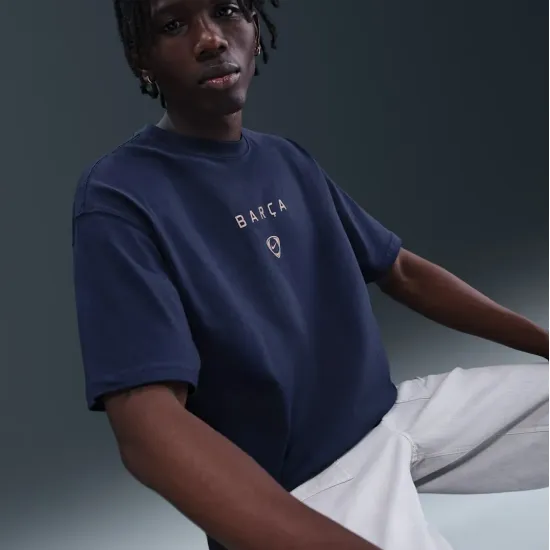 Футболка Nike F.C. Barcelona Total90 Wordmark Tee IB7294-410