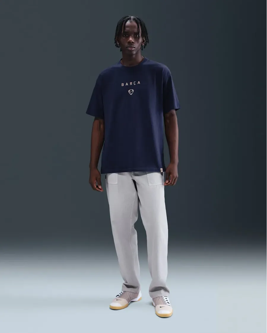 Футболка Nike F.C. Barcelona Total90 Wordmark Tee IB7294-410