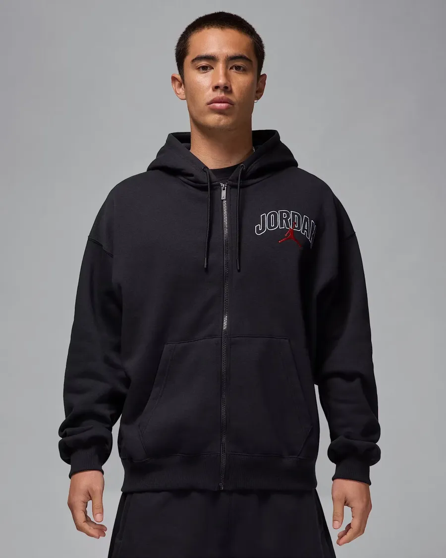 Кофта Nike Air Jordan Brooklyn Fleece Full-Zip IB7908-010