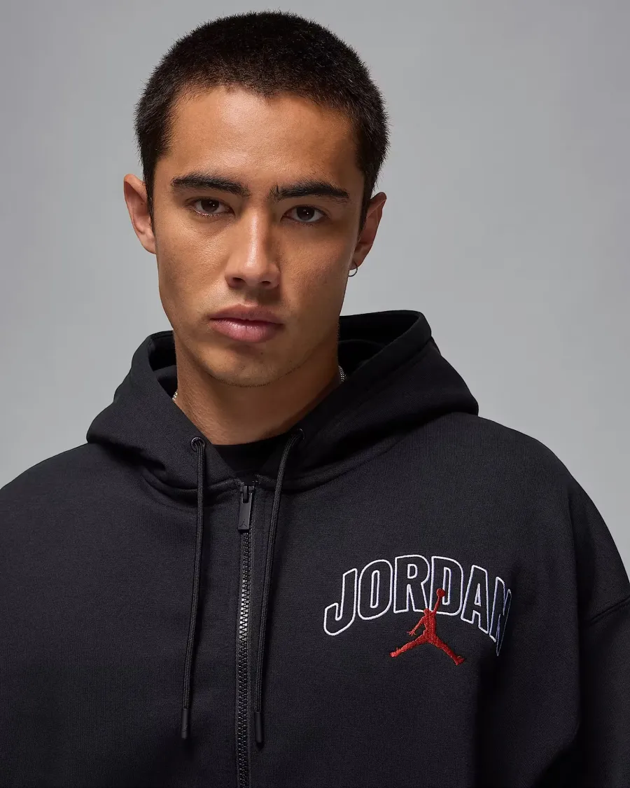 Кофта Nike Air Jordan Brooklyn Fleece Full-Zip IB7908-010