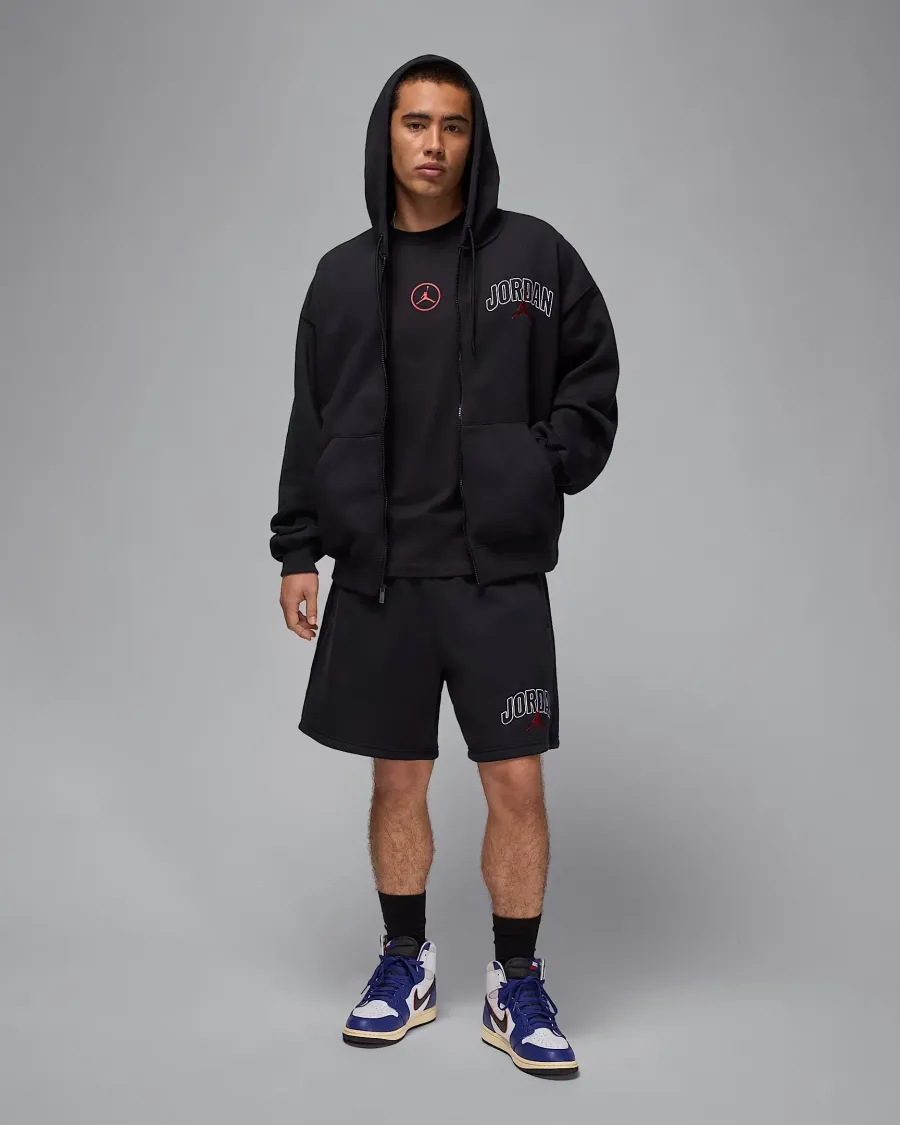 Кофта Nike Air Jordan Brooklyn Fleece Full-Zip IB7908-010