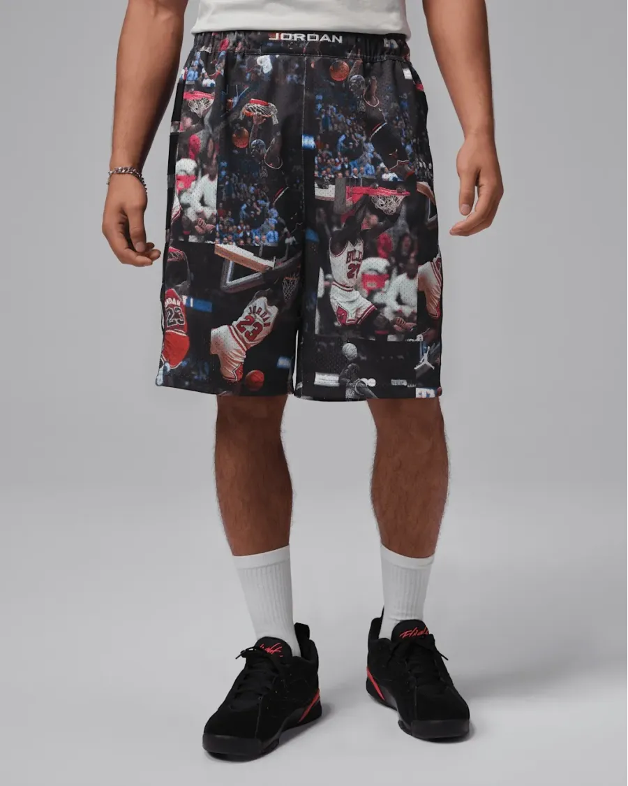 Шорти Nike Air Jordan Flight Printed Cat Scratch IF1841-010