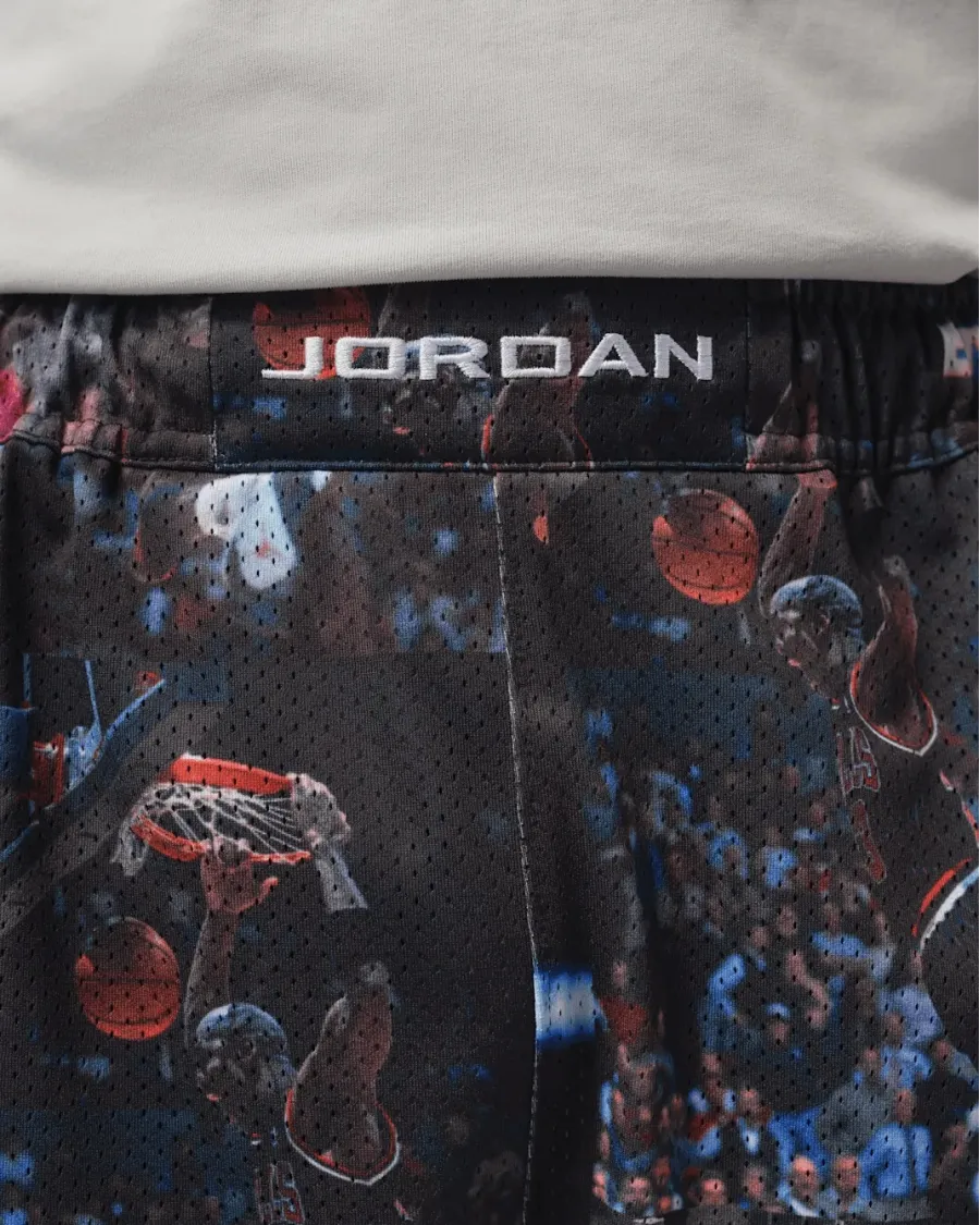 Шорти Nike Air Jordan Flight Printed Cat Scratch IF1841-010