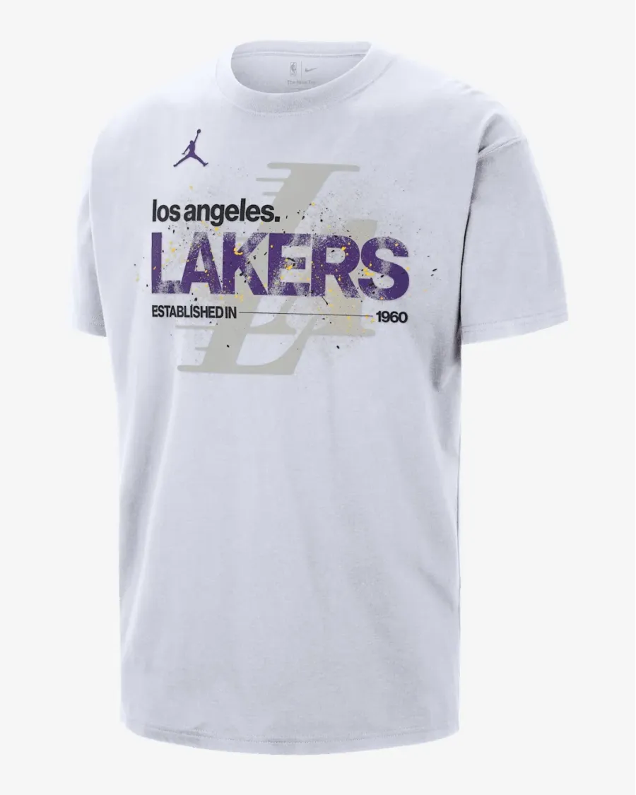 Футболка Nike Air Jordan Los Angeles Lakers Courtside '85 NBA Statement IF4526-100