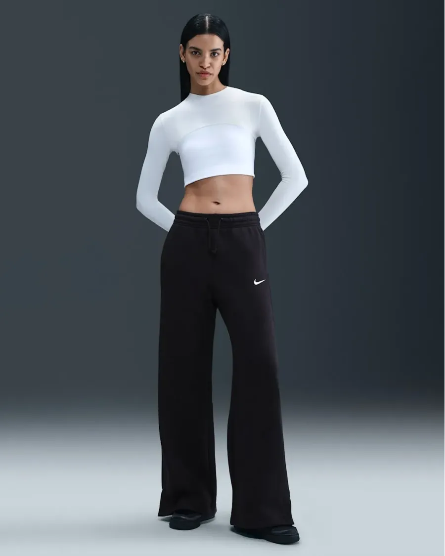 Штани Nike Sportswear Phoenix Fleece High-Rise Wide-Leg IH1011-010