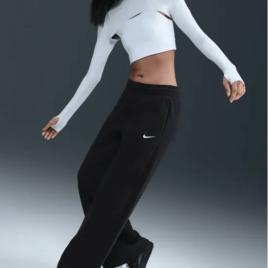 Штани Nike Sportswear Phoenix Fleece High-Rise Wide-Leg IH1011-010