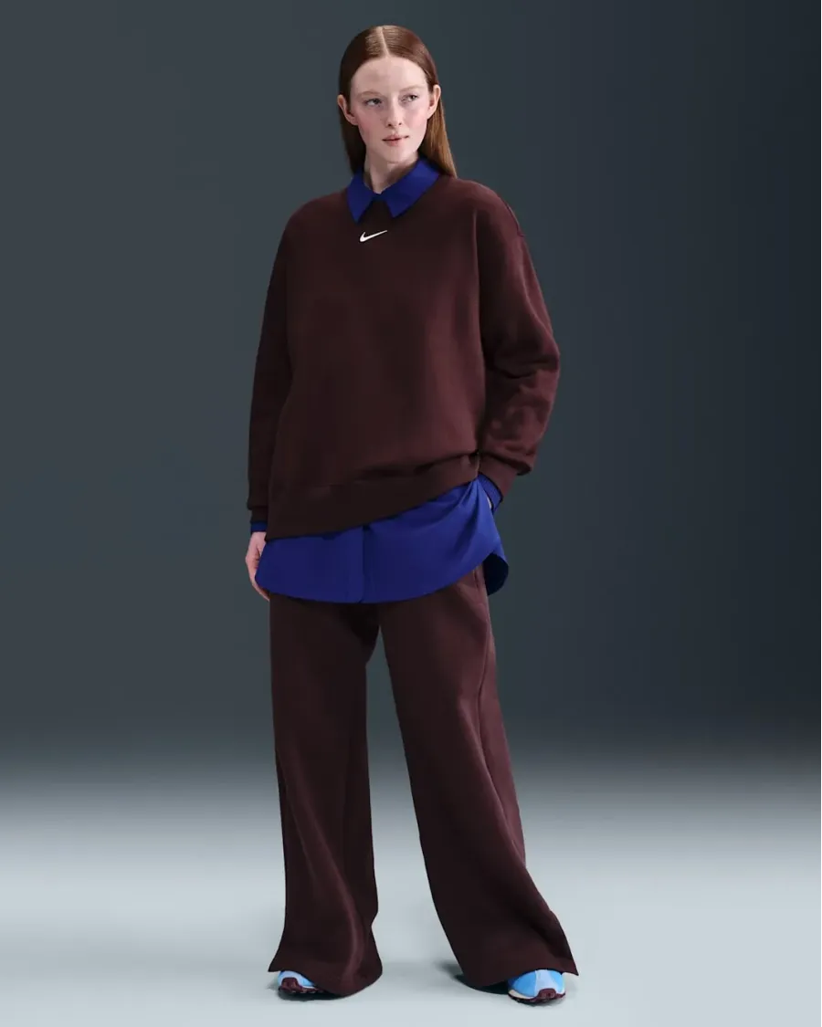 Штани Nike Sportswear Phoenix Fleece High-Rise Wide-Leg IH1011-652