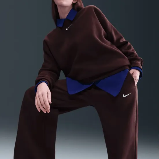 Штани Nike Sportswear Phoenix Fleece High-Rise Wide-Leg IH1011-652