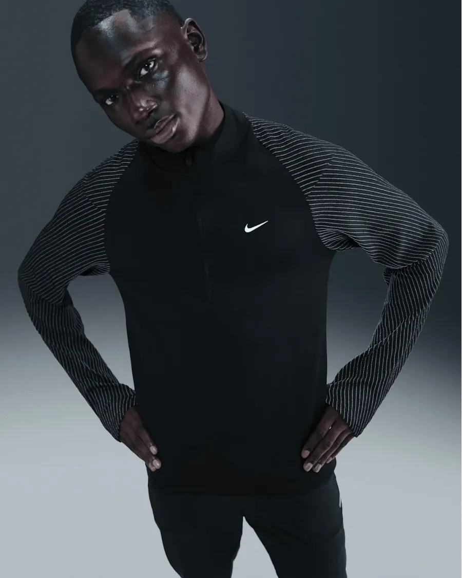 Толстовка Nike Dri-FIT 1/2-Zip Running With Reflective Design Accents IM6280-010