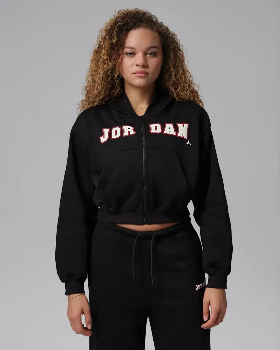 Кофта Nike Air Jordan Brooklyn Fleece Full-Zip IO1074-010