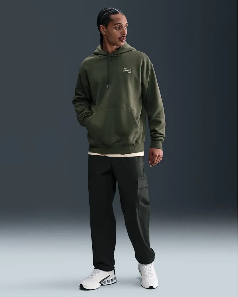 Кофта Nike Sportswear Solo Swoosh Fleece Pullover Graphic IQ2772-325
