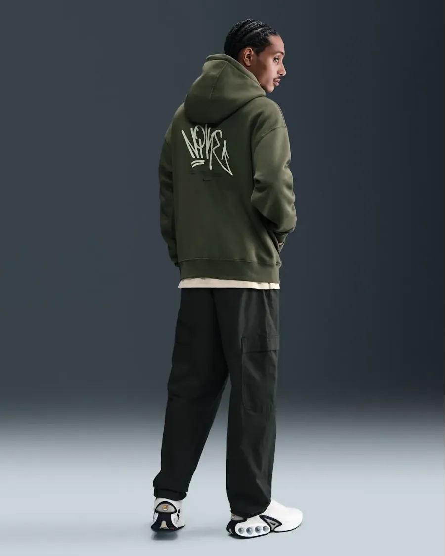 Кофта Nike Sportswear Solo Swoosh Fleece Pullover Graphic IQ2772-325