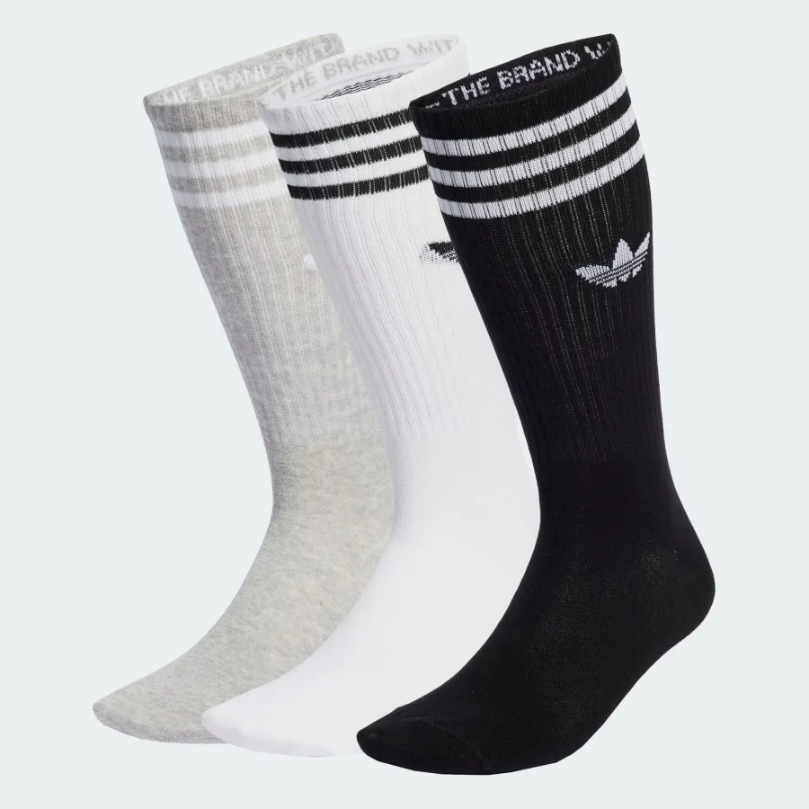Шкарпетки Adidas Solid Crew 3 Pairs IU2653