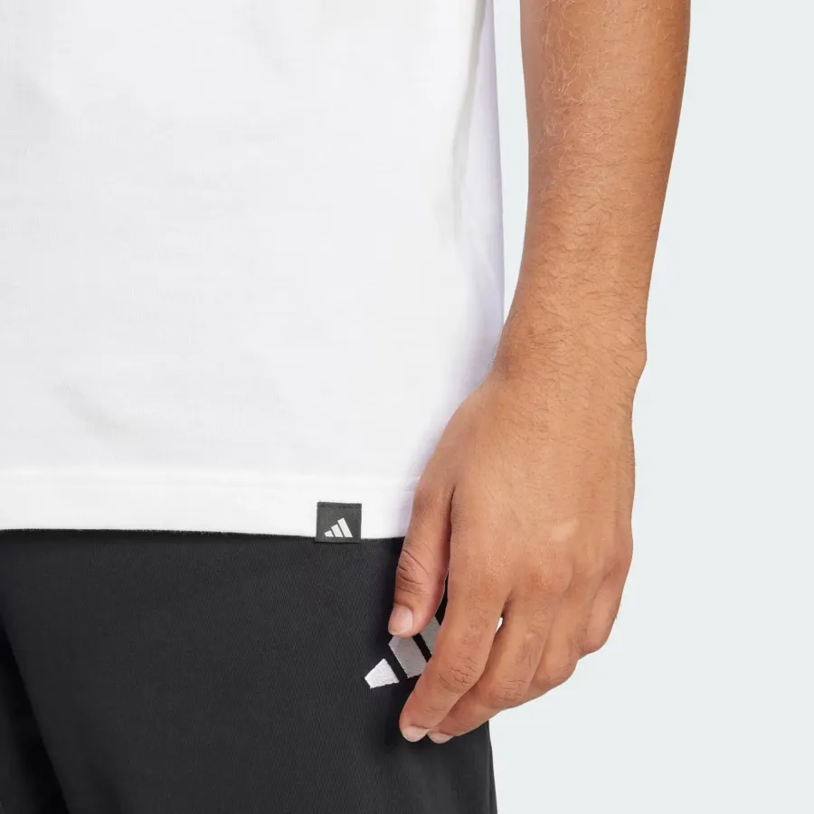 Футболка Adidas Lounge Slides Graphic Pocket Tee JC5282