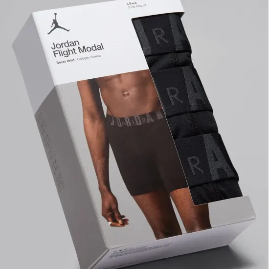 Труси Nike Air Jordan Flight Modal Boxer Brief 3-Pack JM0621-023