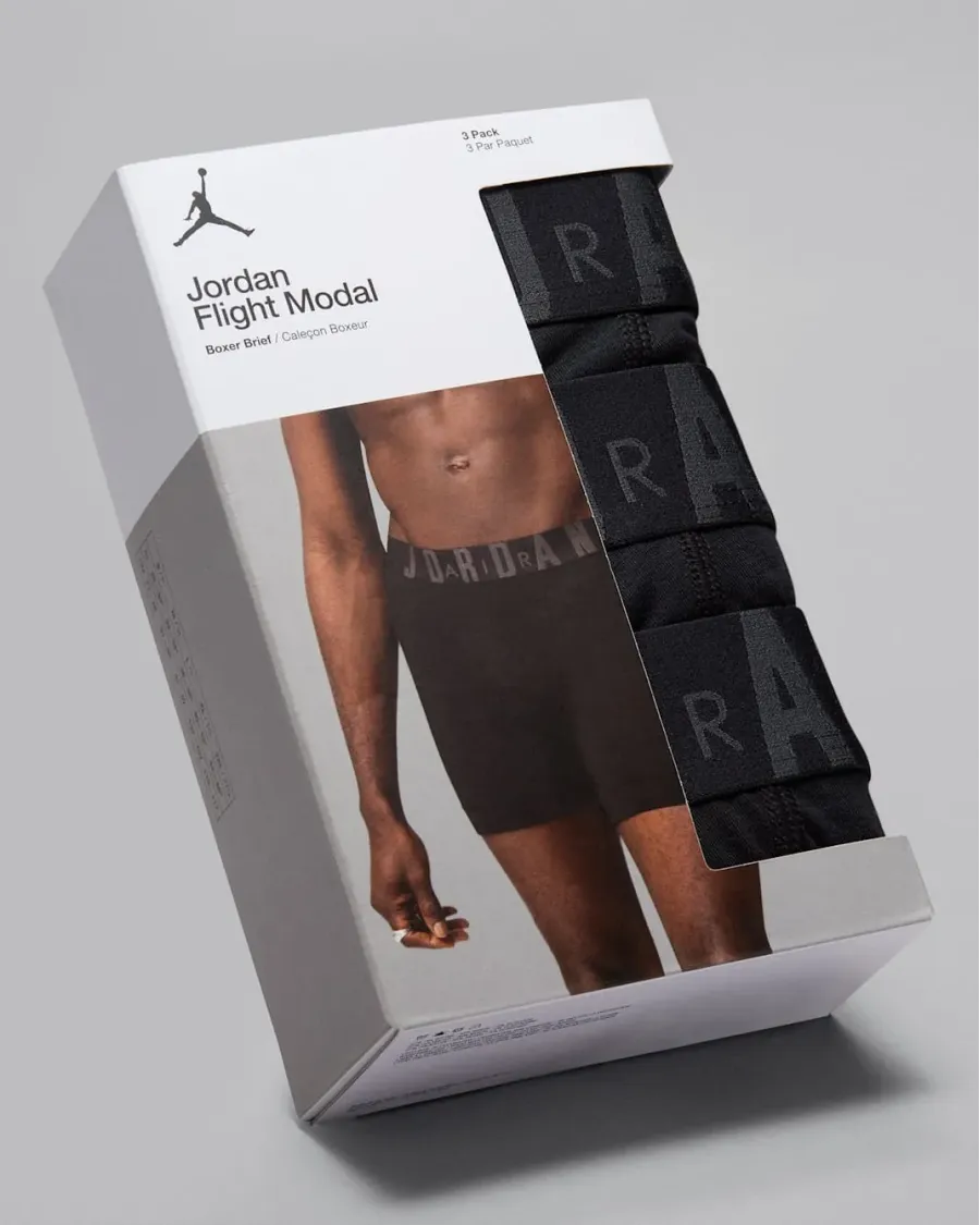 Труси Nike Air Jordan Flight Modal Boxer Brief 3-Pack JM0621-023