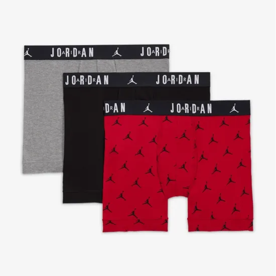 Боксерки Nike Air Jordan JHM Mens Flight Cotton Essential 3-Pack JM0839-R78