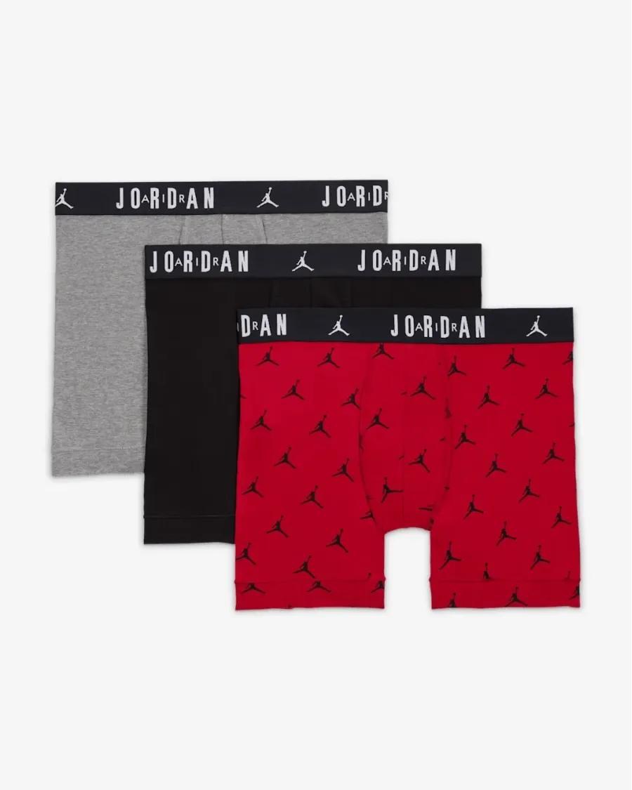 Боксерки Nike Air Jordan JHM Mens Flight Cotton Essential 3-Pack JM0839-R78