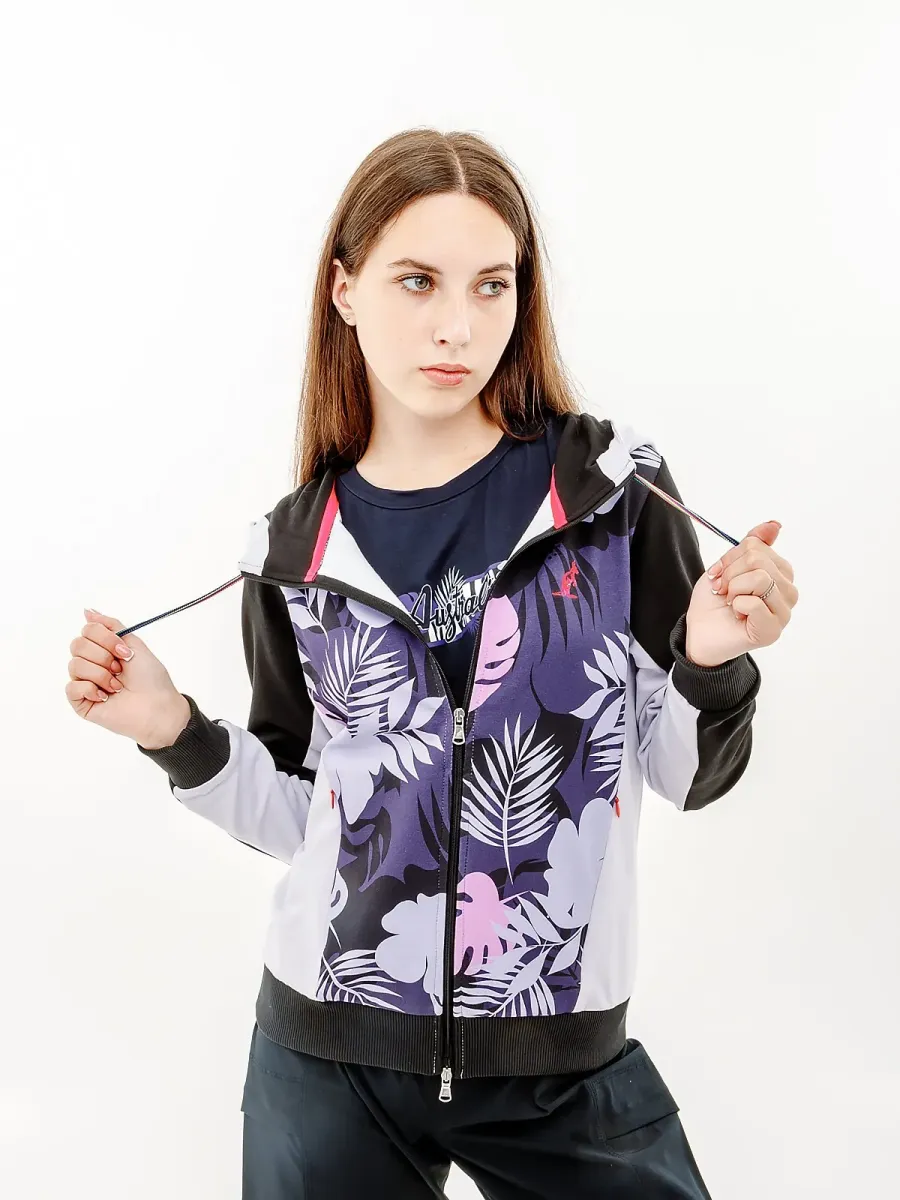 Худі Australian Flowers Elastic Fleece LSDGC0009-465