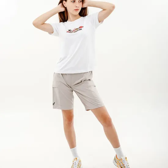 Футболка Australian Logo Flowers Tee Jersey V LSDTS0027-002
