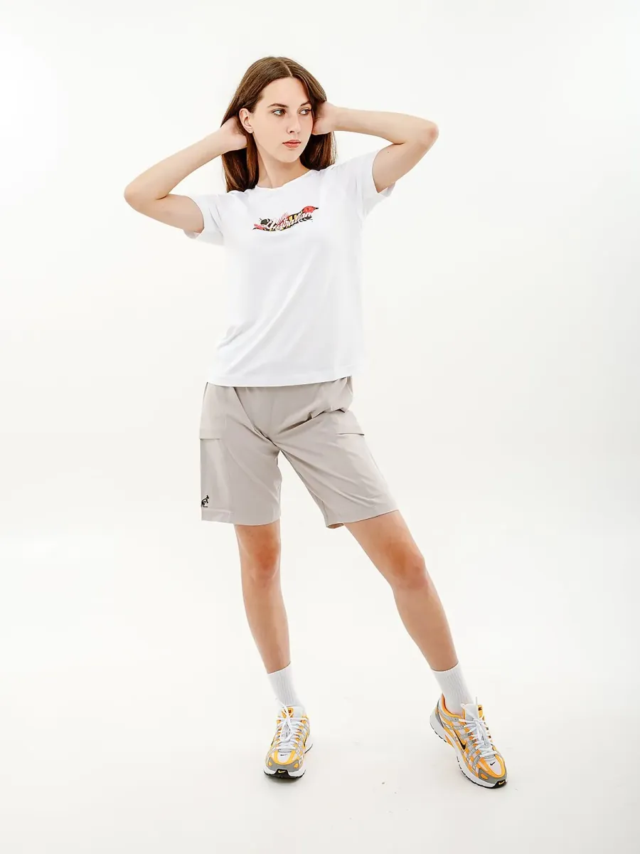 Футболка Australian Logo Flowers Tee Jersey V LSDTS0027-002