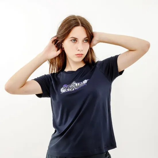 Футболка Australian Logo Flowers Tee Jersey V LSDTS0027-200