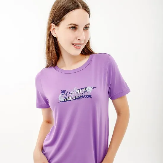 Футболка Australian Logo Flowers Tee Jersey V LSDTS0027-768