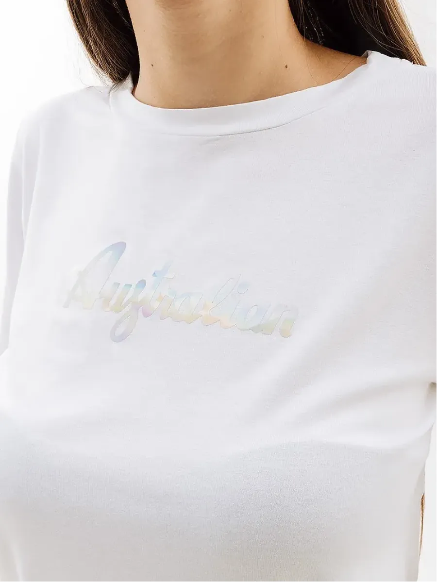 Футболка Australian Cotton Tee Holographic Logo LSDTS0030-002