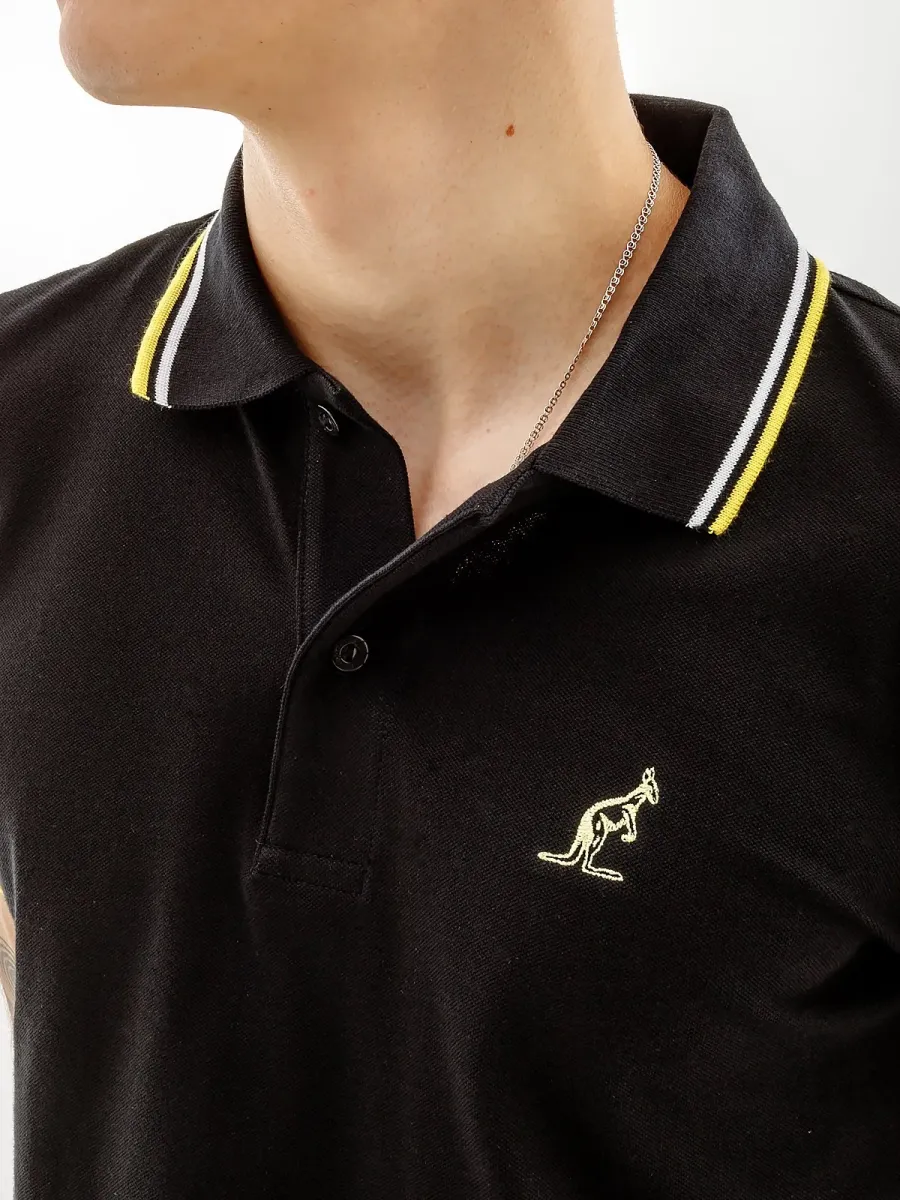 Поло Australian 2-Stripe Piqué Polo S-Fit LSUPO0004-003A