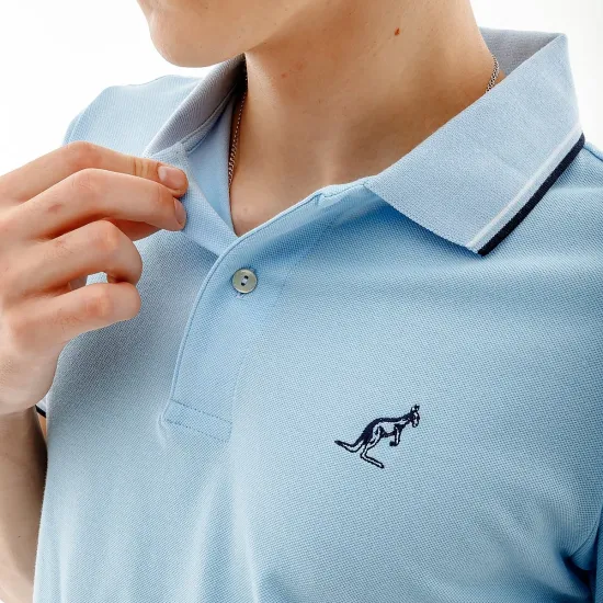 Поло Australian 2-Stripe Piqué Polo S-Fit LSUPO0004-440