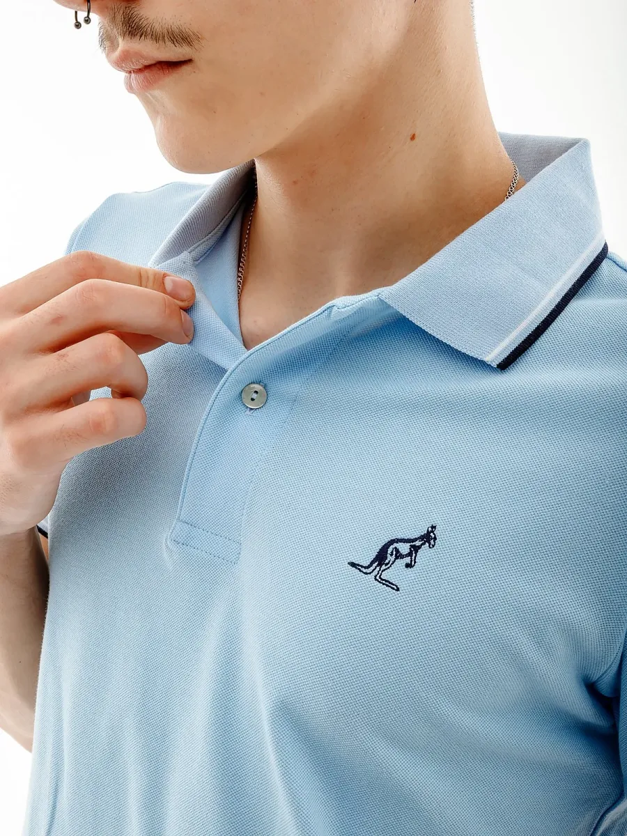 Поло Australian 2-Stripe Piqué Polo S-Fit LSUPO0004-440
