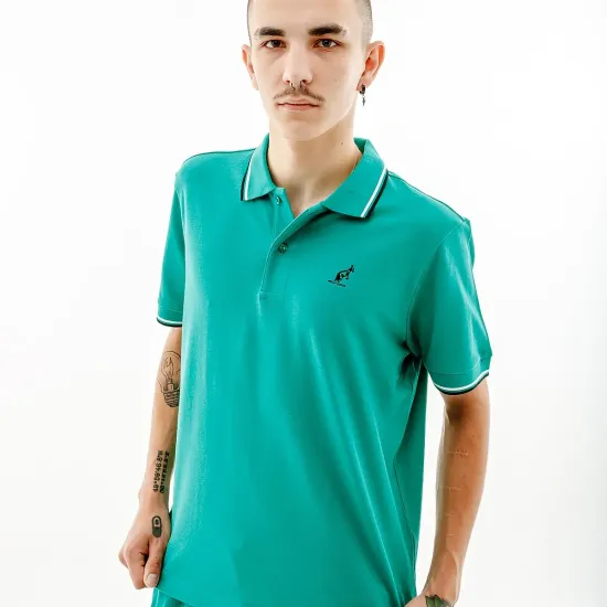 Поло Australian 2-Stripe Piqué Polo R-Fit LSUPO0005-913