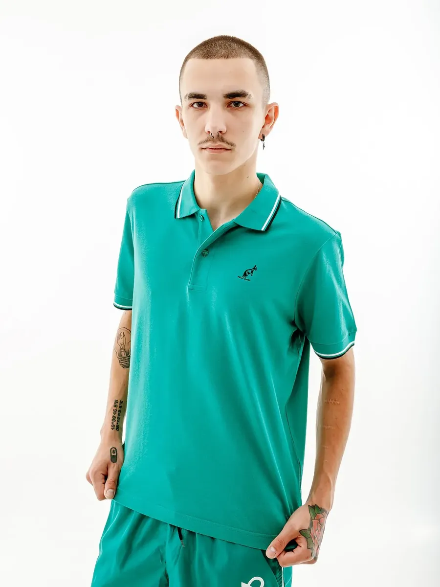 Поло Australian 2-Stripe Piqué Polo R-Fit LSUPO0005-913