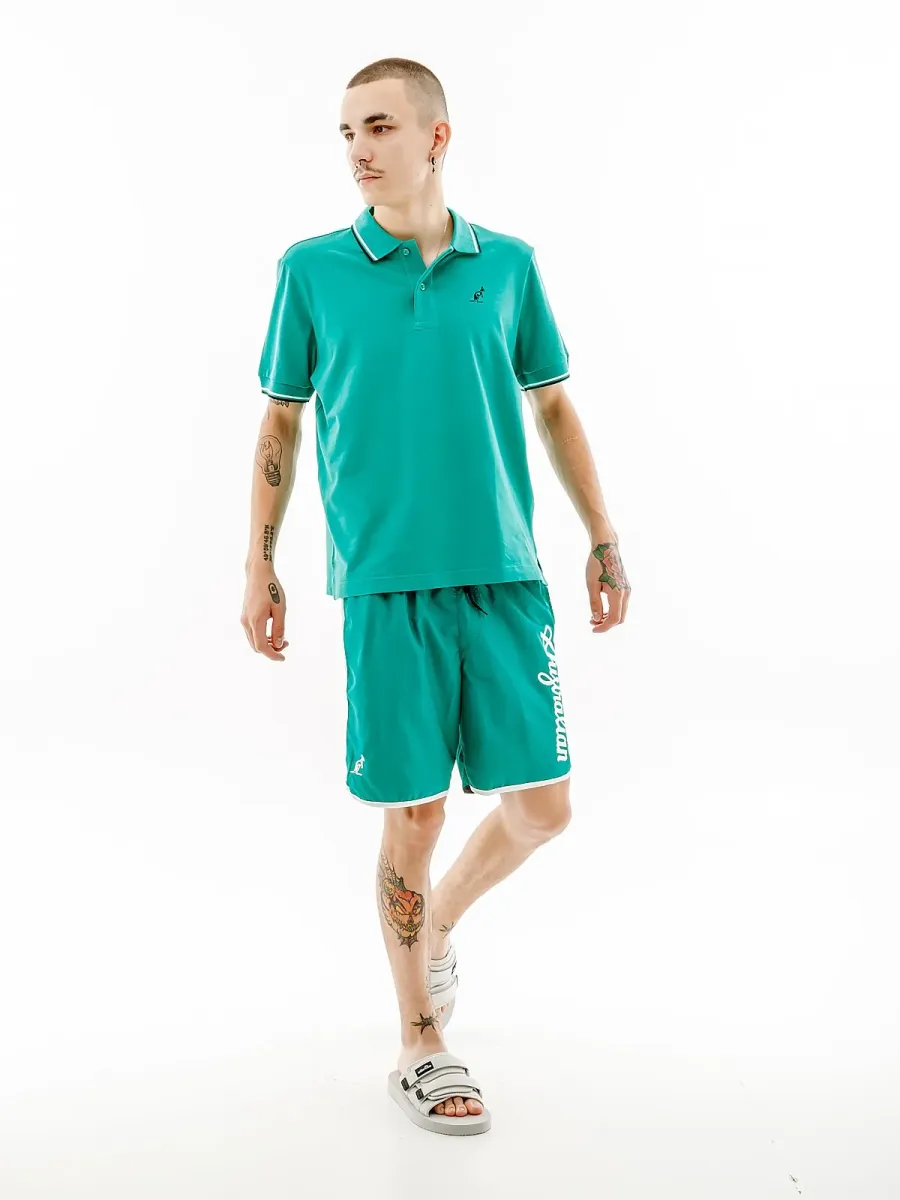 Поло Australian 2-Stripe Piqué Polo R-Fit LSUPO0005-913