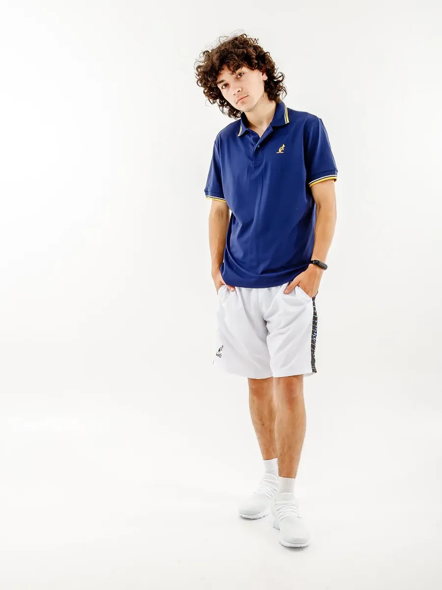 Поло Australian Two-Stripes Polo Tech Pique R-Fit LSUPO0006-842A