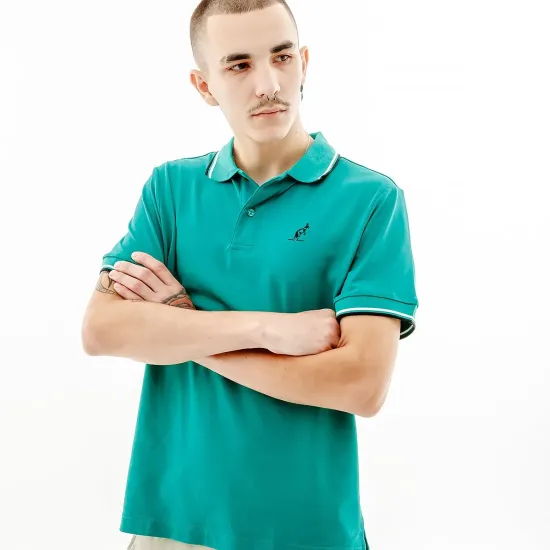 Поло Australian Two-Stripes Polo Tech Pique R-Fit LSUPO0006-913A