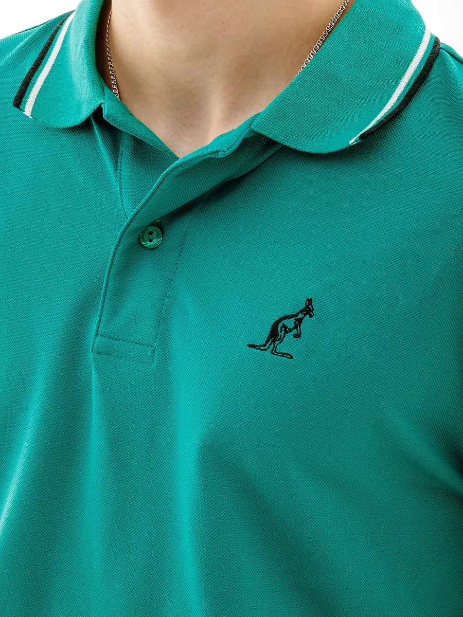 Поло Australian Two-Stripes Polo Tech Pique R-Fit LSUPO0006-913A