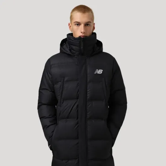 Куртка New Balance Bench Long Down MJ231054BK