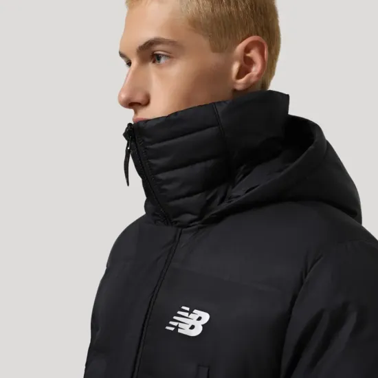 Куртка New Balance Bench Long Down MJ231054BK