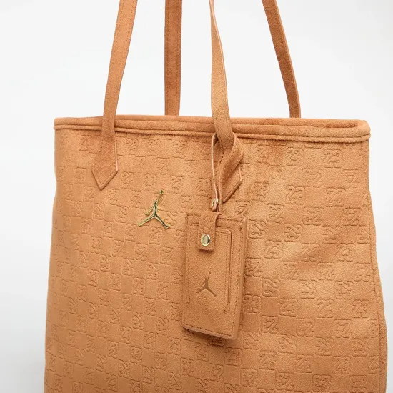 Сумка Nike Air Jordan Jam Suede Monogram Tote MM9206-X6X