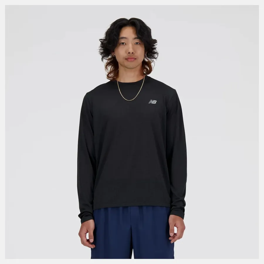 Футболка New Balance Performance Long Sleeve MT41256BK
