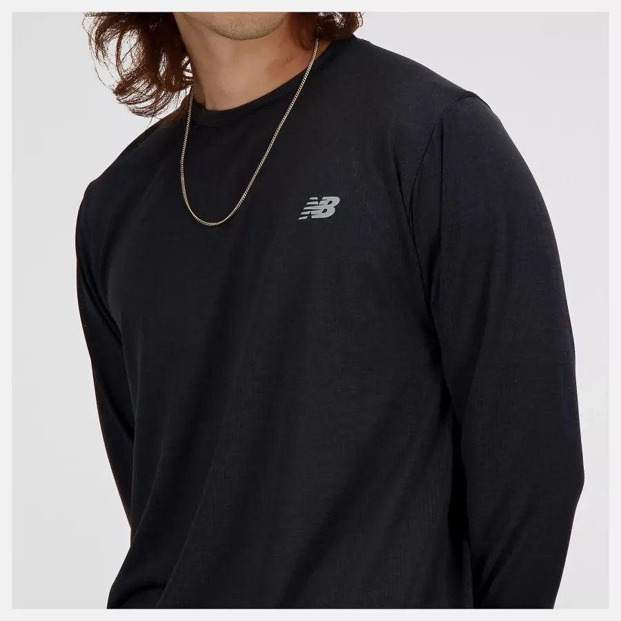 Футболка New Balance Performance Long Sleeve MT41256BK