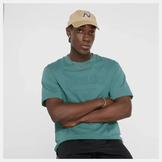 Футболка New Balance Embossed Varsity Jersey MT43502NUS