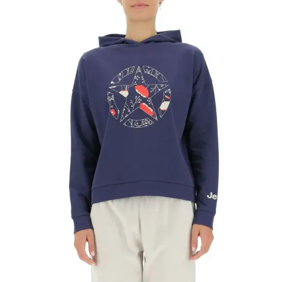 Кофта Jeep Hooded Cropped Star Botanical Print O102607-A184
