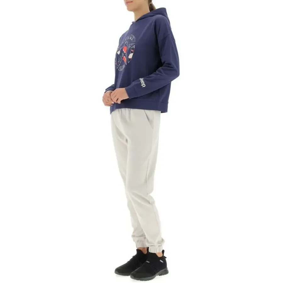 Кофта Jeep Hooded Cropped Star Botanical Print O102607-A184