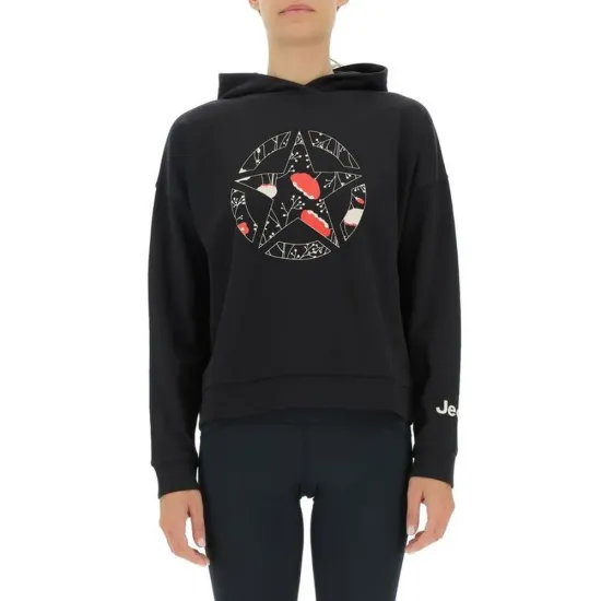 Кофта Jeep Hooded Cropped Star Botanical Print O102607-B000