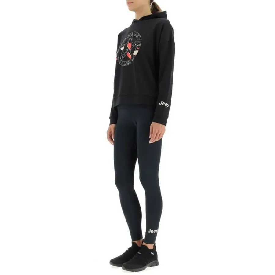 Кофта Jeep Hooded Cropped Star Botanical Print O102607-B000